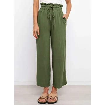 Dokotoo Women's Comfy Elastic Waist Jogger Pants