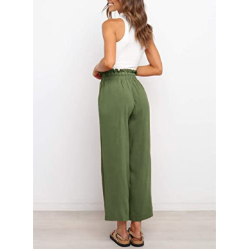 Dokotoo Women's Comfy Elastic Waist Jogger Pants