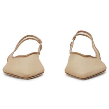 Stylish Riekhany Mesh Slingback Flats for Women