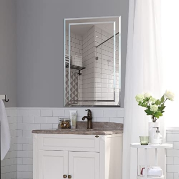 Elegant FRALIMK Frameless Mirror for Home Decor
