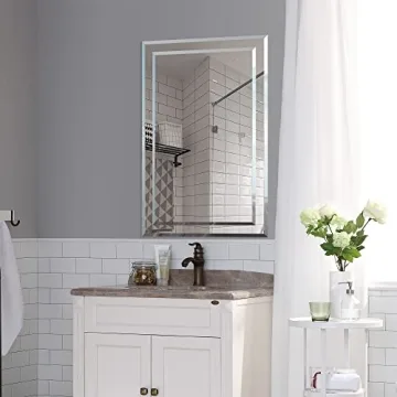 Elegant FRALIMK Frameless Mirror for Home Decor