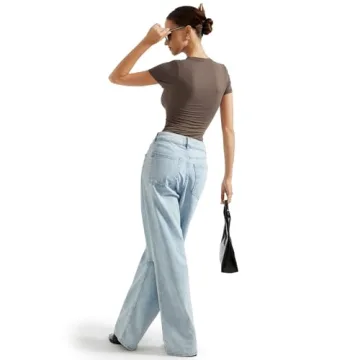 SUUKSESS Women's Fitted Basic Tee - Stylish Comfort Everywhere