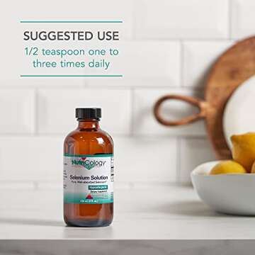 Nutricology Selenium Solution - Thyroid and Immune Support Supplement