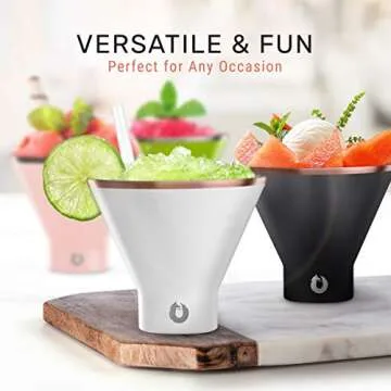 Premium Insulated Stainless Steel Martini Glass Set