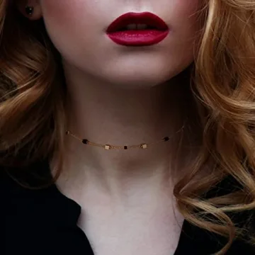 FUTIMELY Bohemian Green Beaded Choker Necklace for Women