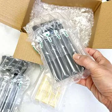 Innovative Haus Pack of 25 7 Inch x 8 Inch Inflatable Air Pillow Pouch Protectors with Free Pump for Heavy Duty Packing and Shipping Packaging Supplies. Protect Fragile Items for Moving and Storage