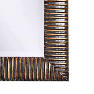 Elegant Leaning & Standing Antique Bronze Full Length Mirror