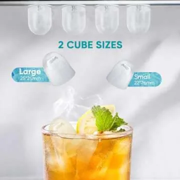 OLIXIS Nugget Ice Maker for Home and Camping