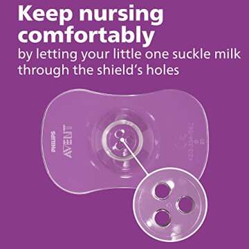 Philips AVENT Nipple Shields - Comfort for Breastfeeding Moms