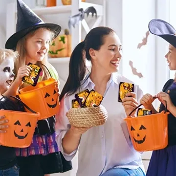 Halloween Jigsaw Puzzles 24 Pack for Kids Trick or Treat Gift