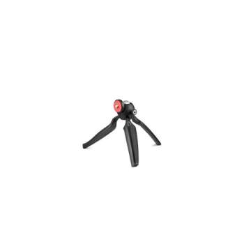 Joby Handypod Mini Tripod and Handgrip for DSLR, Mirrorless CSC and Compact Cameras, LED Lights, Microphones, Portable Speakers, Action Cameras and Accessories Up to 2.2lbs (JB01555)