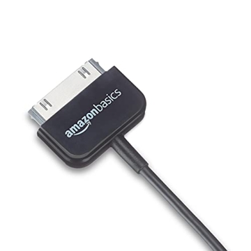 Amazon Basics 30-Pin to USB Charging Cable for iPhone 4, iPod, iPad
