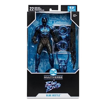 Blue Beetle 7in Action Figure - Collector's Item and Durable Toy
