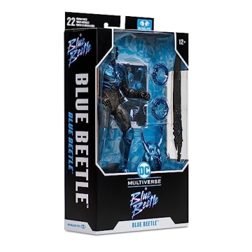 Blue Beetle 7in Action Figure - Collector's Item and Durable Toy