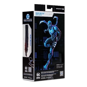 Blue Beetle 7in Action Figure - Collector's Item and Durable Toy