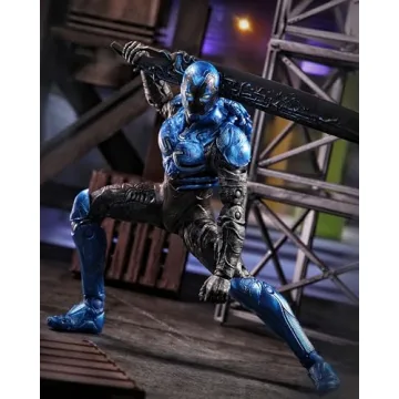 Blue Beetle 7in Action Figure - Collector's Item and Durable Toy