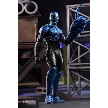 Blue Beetle 7in Action Figure - Collector's Item and Durable Toy