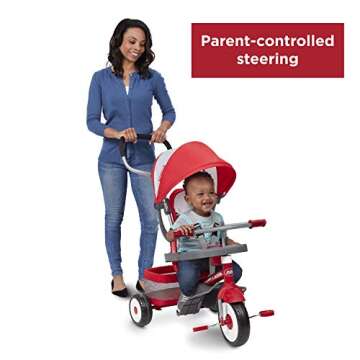 Radio Flyer Ultimate 4-in-1 Stroll 'N Trike, red (486A)
