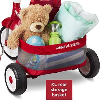 Radio Flyer Ultimate 4-in-1 Stroll 'N Trike, red (486A)