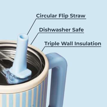 HydroJug Traveler Insulated Water Bottle - 40 oz Leak Resistant