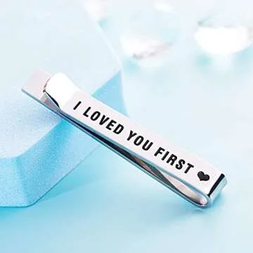 Father of the Bride Wedding Tie Bar Gift for Dads