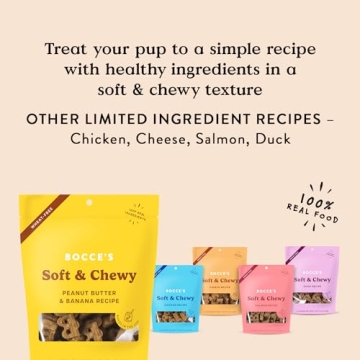 Bocce's Bakery Nutty Dog Treats Soft & Chewy