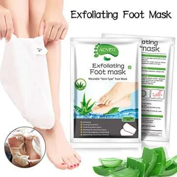 Foot Peel Mask 3 Pack for Soft, Smooth Feet