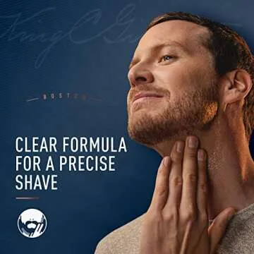 King C. Gillette Transparent Shave Gel with Aloe Vera