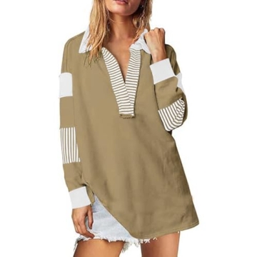 Trendy Oversized Crewneck Sweatshirt for Women 2024