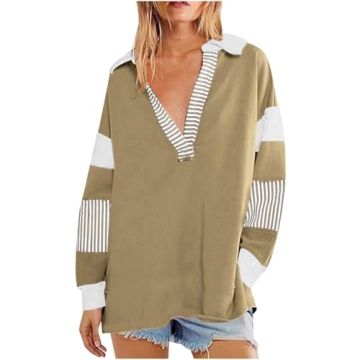 Trendy Oversized Crewneck Sweatshirt for Women 2024