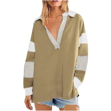 Trendy Oversized Crewneck Sweatshirt for Women 2024