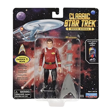 Discover the 5in Admiral Kirk Action Figure from Playmates
