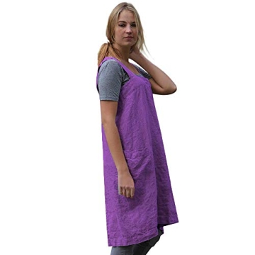 Stylish Women's Pinafore Square Cross Back Apron