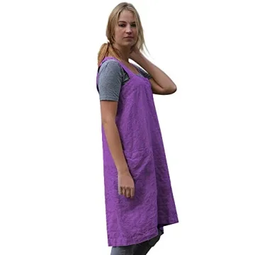 Stylish Women's Pinafore Square Cross Back Apron