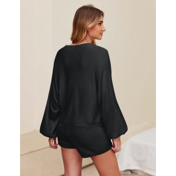 Ekouaer Knit Pajamas Set Soft Stylish Splendid Outfits