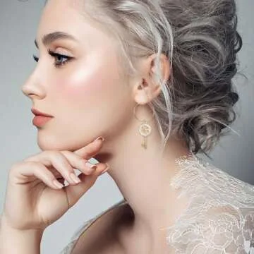 30 Pieces Wine Glass Charms Funny Wine Glass Markers Wine Charms for Glasses Wine Glasses Identifier Drink Markers Wine Glass Tags for Wine Party Decorations (White)