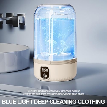 Portable Wireless Mini Washer for Easy Small Laundry