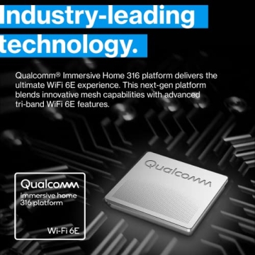 Linksys Velop Pro WiFi 6E Mesh Router with 5.4 Gbps Fast WiFi