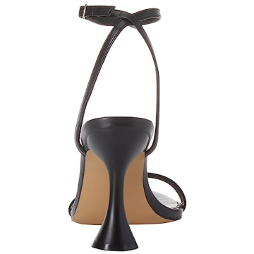 Stylish Black Heel Sandals by The Drop Comfortable Trendy