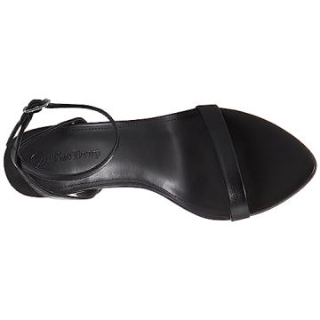 Stylish Black Heel Sandals by The Drop Comfortable Trendy