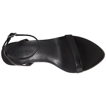 Stylish Black Heel Sandals by The Drop Comfortable Trendy