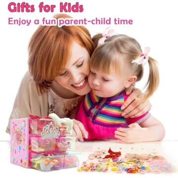 Tunmiok 153 Pcs Hair Accessories for Girls - Bows, Baby Hair Clips, Cute Barrettes, Gifts for Teen Girls (2 to 10 Years Old)