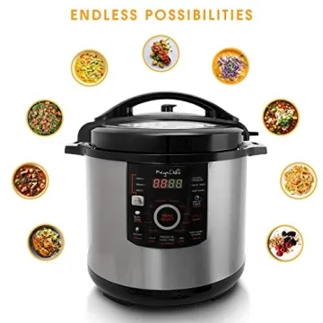 Megachef 12 Quart Digital Pressure Cooker for Easy Meals