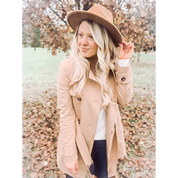 Stylish Lanzom Women’s Wide Brim Panama Hat - Elegant & Comfortable