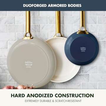 GreenPan Reserve Nonstick Frying Pan Set - Stylish & Durable