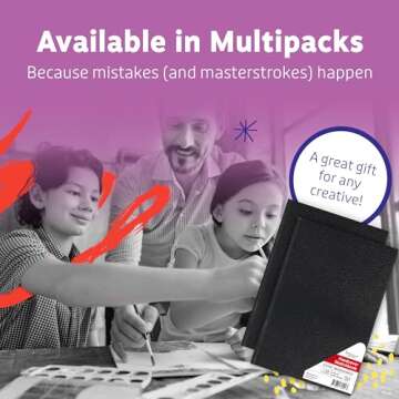 Hardcover Sketch Book 2 Pack Drawing Books 5.5" x 8" Sketchbooks, 110 Sheets Hardbound Journal, Ideal for Pencils, Graphite, Charcoal, Pen