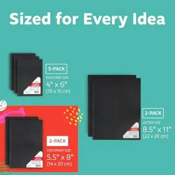 Hardcover Sketch Book 2 Pack Drawing Books 5.5" x 8" Sketchbooks, 110 Sheets Hardbound Journal, Ideal for Pencils, Graphite, Charcoal, Pen