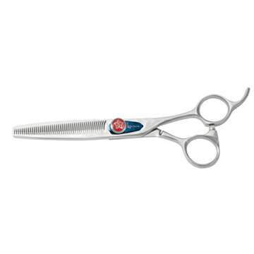 Kenchii Five Star Offset 46 Tooth Thinning Shear- 6.5"