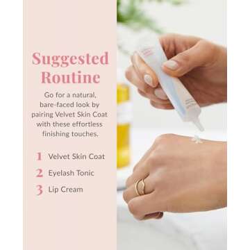 DHC Velvet Skin Coat, Mattifying Makeup Primer, Powder-Gel Formula, Minimizes look of pores, fine lines, and Imperfections, All skin types, Fragrance and Colorant Free, 0.52 oz. Net wt