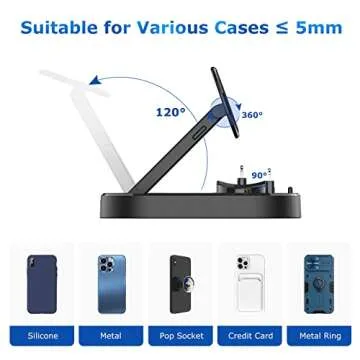 3 in 1 Charging Station for Apple Devices - Fast & Compact